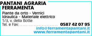 Agraria Ferramenta Pantani Fornacette -PI-